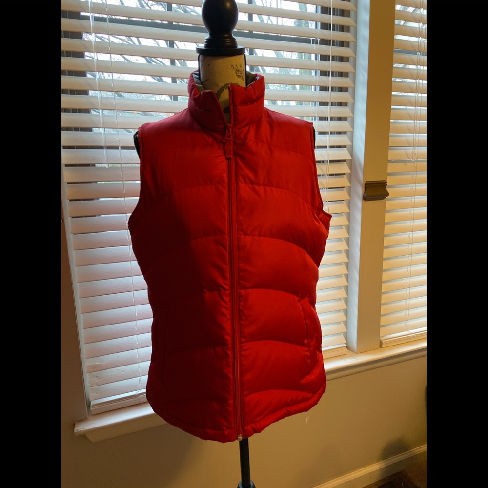 Red Puffer Vest